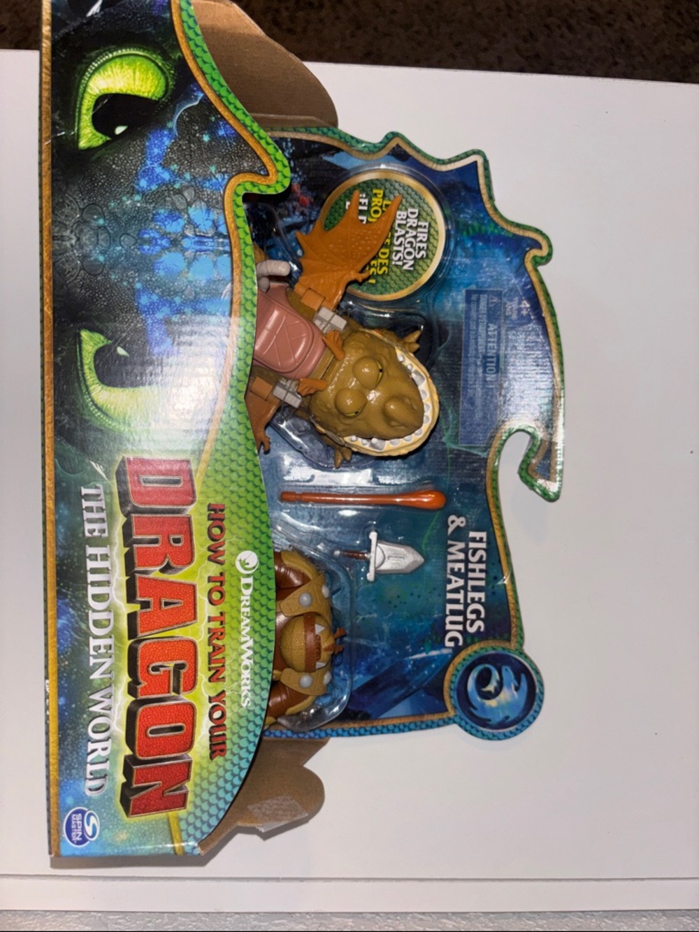 How to Train Your Dragon Fishlegs & Meatlug Action Figure - Green